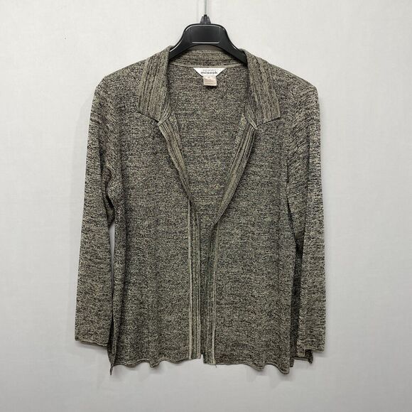 Exclusively Misook Open Front Cardigan Sweater Size XL X-Large Acrylic B335 -4 - Picture 1 of 13